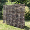 Grenshheds Capped Hazel Hurdle Fence Panel Premium Weave