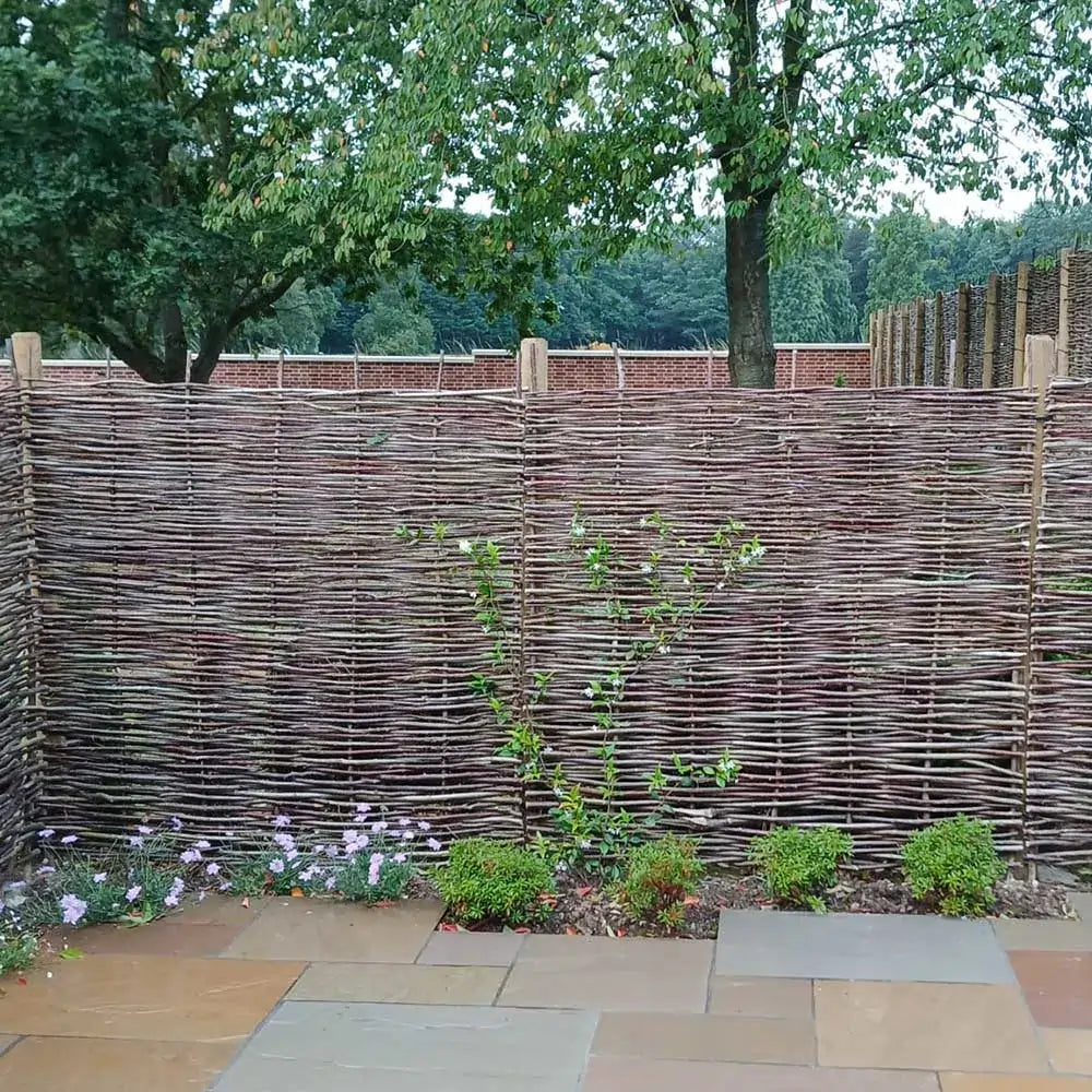 Grenshheds Hazel Hurdle Fence Panel Premium Weave