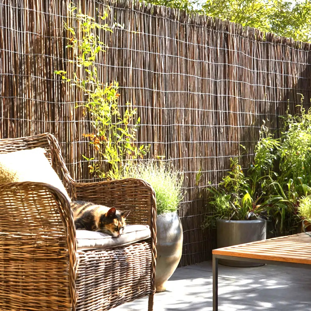 Grenshheds Premium Willow Fencing Screening Rolls